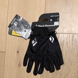 Black Diamond Mont Blanc Lightweight Black Gloves